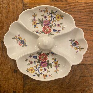 Limoges Vintage divided candy & Nut dish